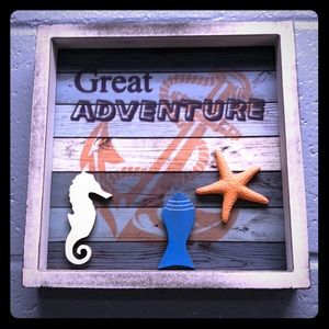 Wooden frame decor